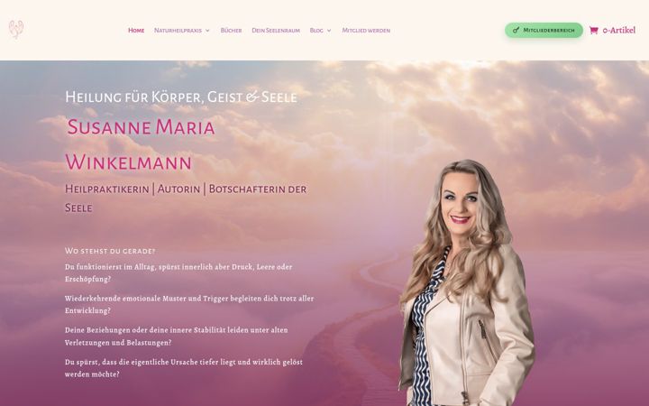 Screenshot of kraftdeinesseelenplans.de