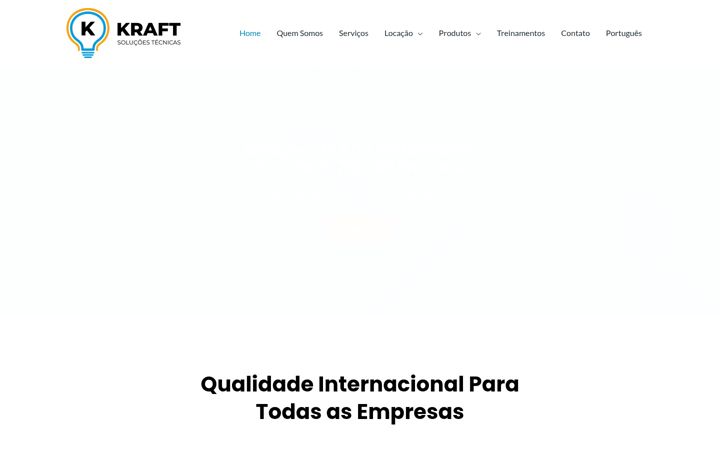 Screenshot of krafteletrica.com.br