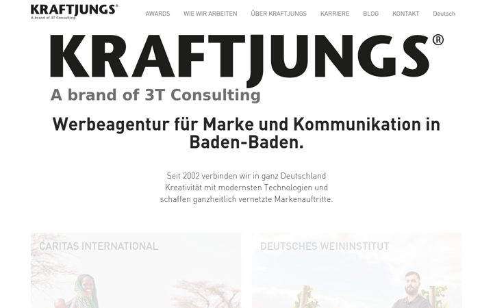 Screenshot of kraftjungs.de