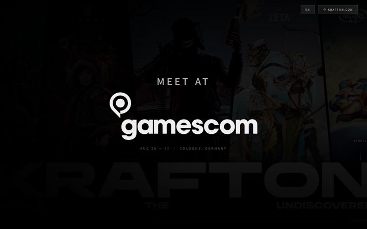Screenshot of krafton.com