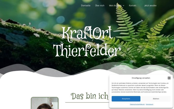 Screenshot of kraftort-thierfelder.de