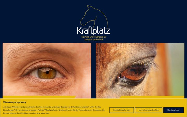 Screenshot of kraftplatz.info