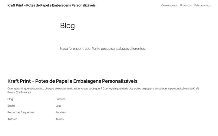 Screenshot of kraftprint.com.br