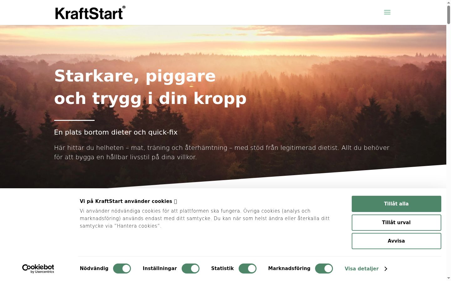 Ekrānuzņēmums ar piekrišanas baneri, kas tika rādīts pirms jebkādas mijiedarbības