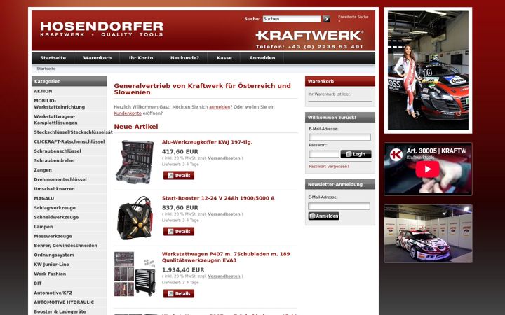 Screenshot of kraftwerk-hosendorfer.at