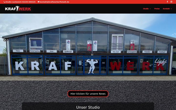 Screenshot of kraftwerkerftstadt.de