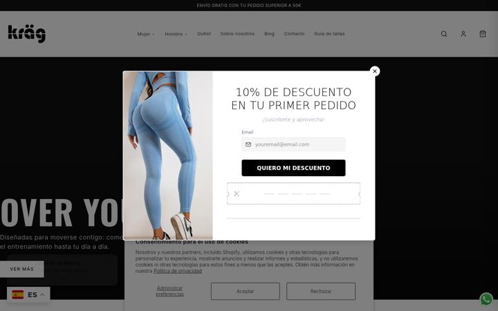 Screenshot of krag.es