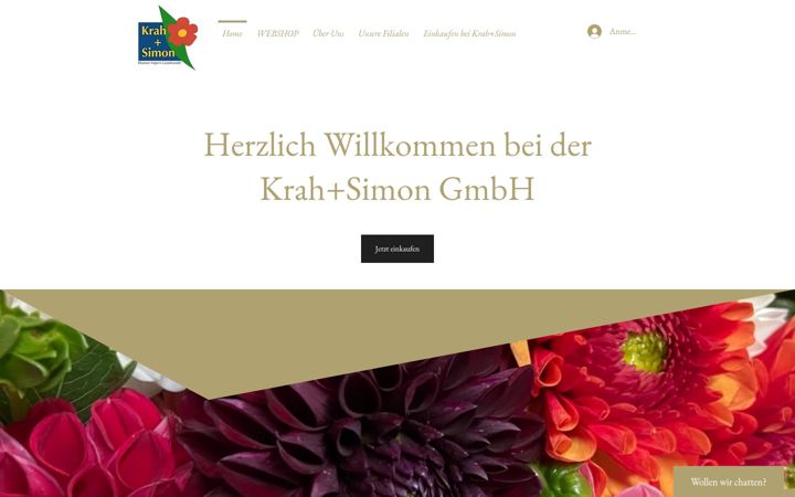 Screenshot of krah-simon.de