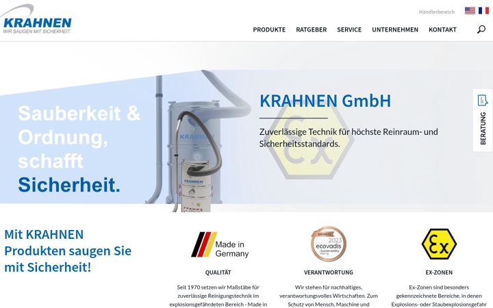 Screenshot ta' krahnen.de