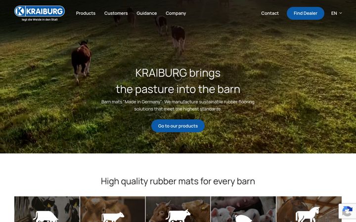 Screenshot of kraiburg-elastik.com