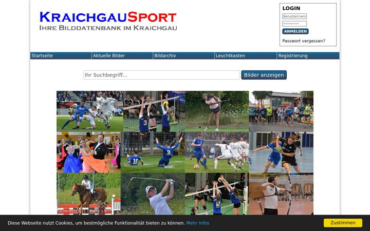 Screenshot of kraichgausport.de