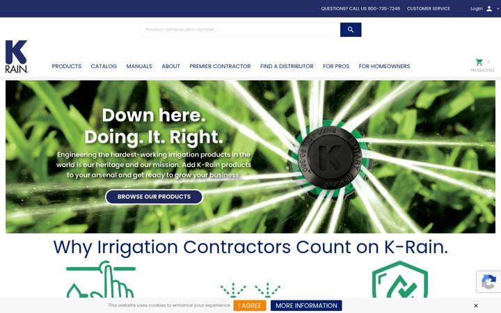 Screenshot of krain.com