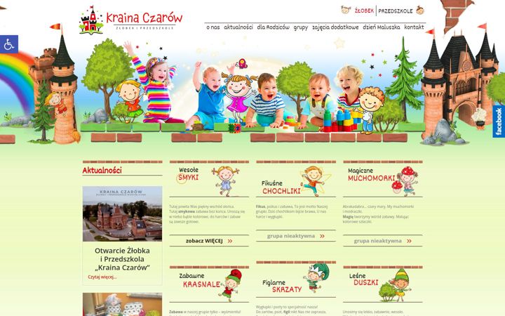 Screenshot of kraina-czarow.com