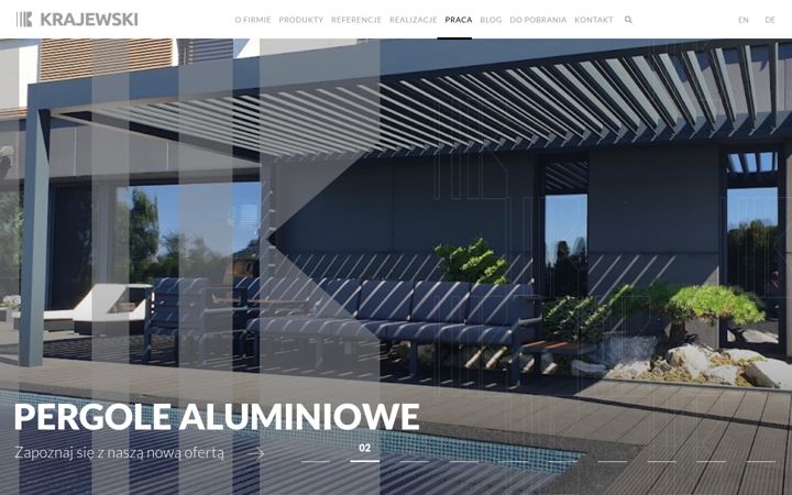 Screenshot of krajewski.pl