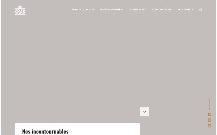 Screenshot of krakbrasero.com