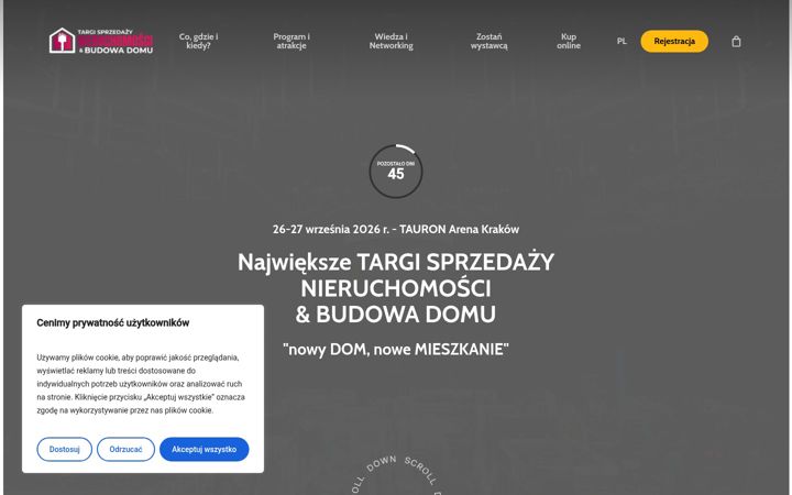 Screenshot of krakbud.eu