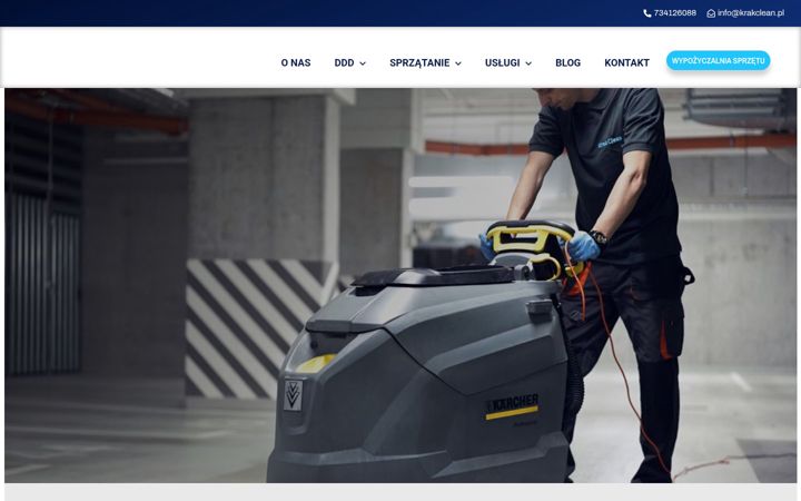 Screenshot of krakclean.pl