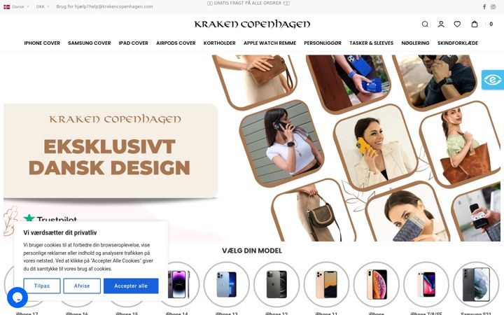 Screenshot of krakencopenhagen.com
