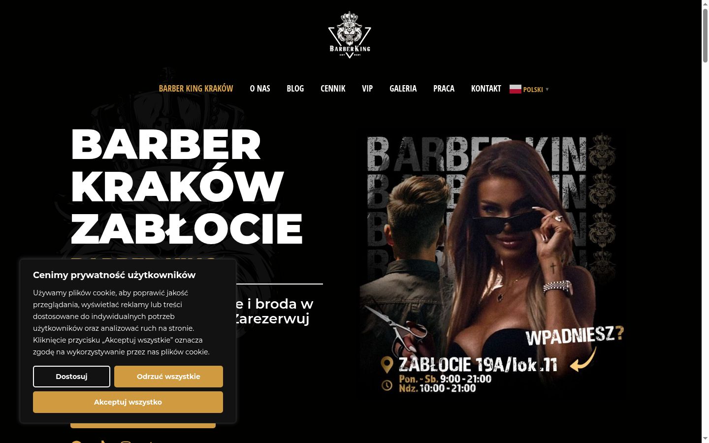 Screenshot tal-banner tal-kunsens muri qabel kwalunkwe interazzjoni