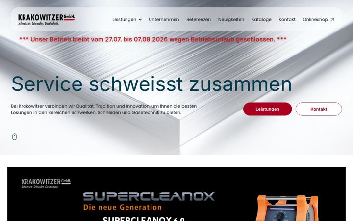 Screenshot of krakowitzer.at