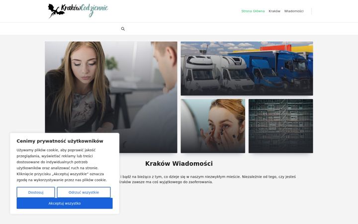 Screenshot of krakowskiezycie24.pl