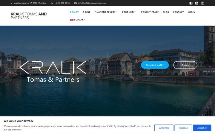 Screenshot of kraliktomas-partners.com