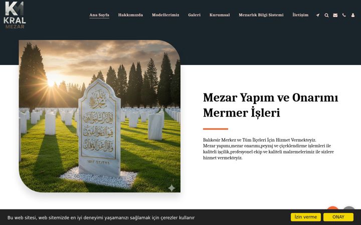 Screenshot of kralmezar.com