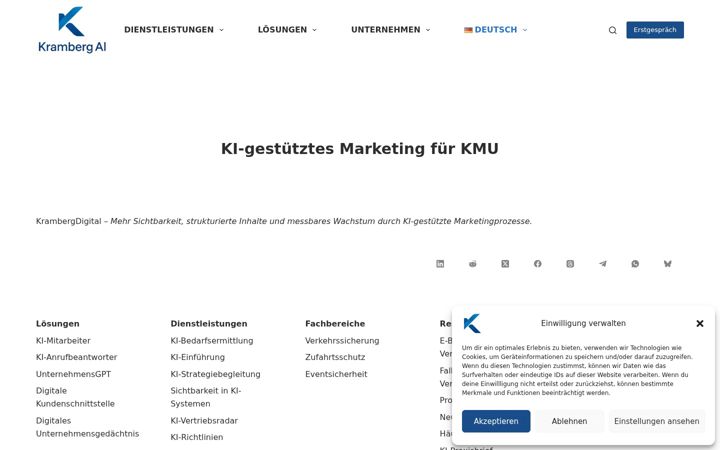 Screenshot of krambergdigital.com