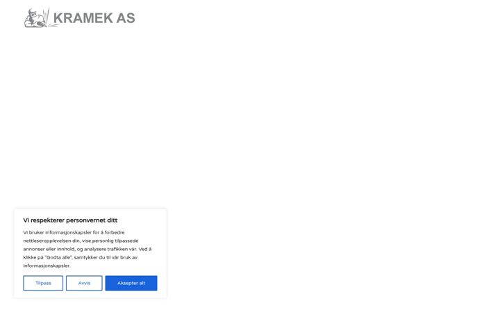 Screenshot of kramek.no