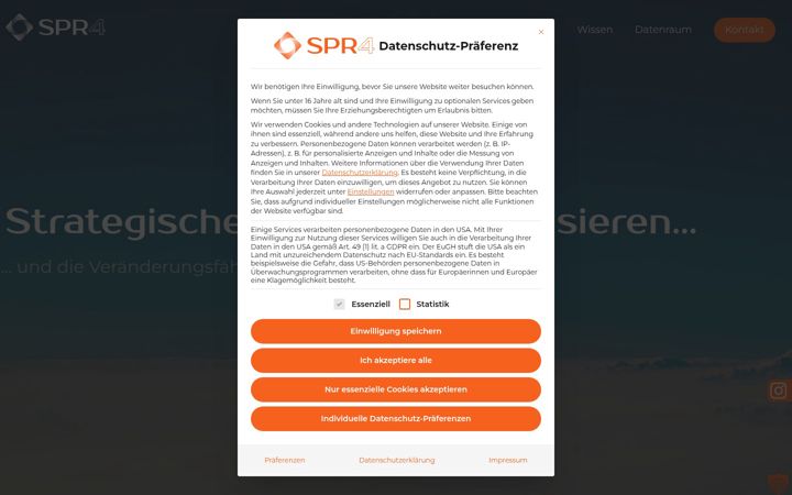 Snímek obrazovky kramer-kollegen.com