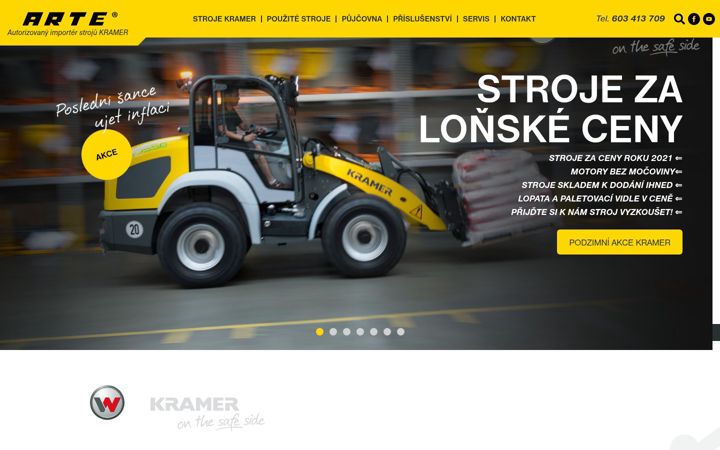 Screenshot of kramer-nakladace.cz