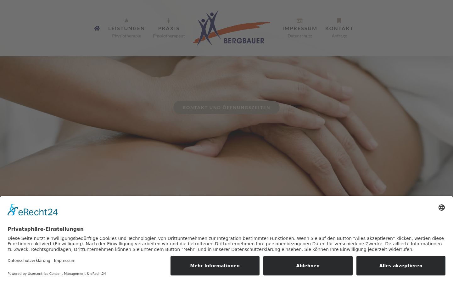 Ekrānuzņēmums ar piekrišanas baneri, kas tika rādīts pirms jebkādas mijiedarbības