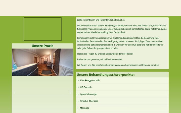 Screenshot of krankengymnastik-engelhardt.de
