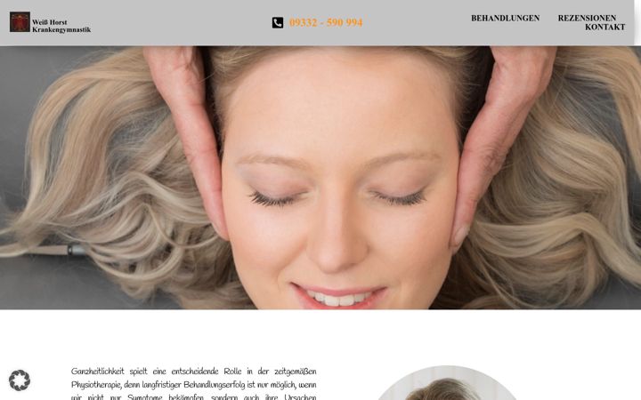 Screenshot of krankengymnastik-marktbreit.de