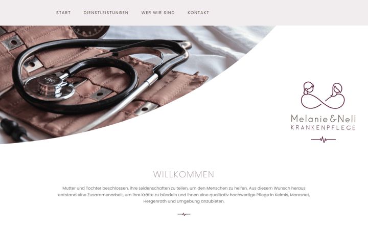 Screenshot of krankenpflege-ostbelgien.be