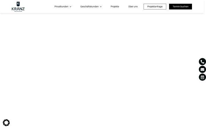 Screenshot of kranz-buero.de