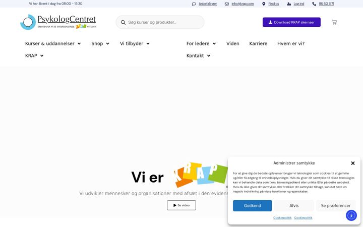 Screenshot of krap.com