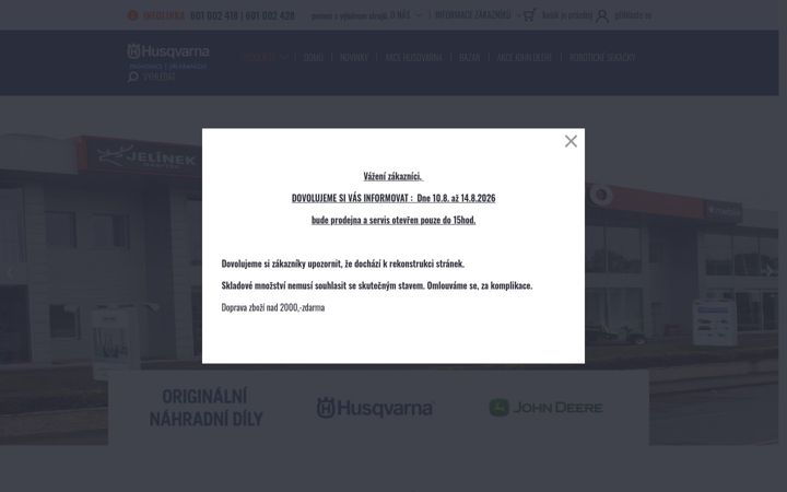Screenshot of krapacek.cz