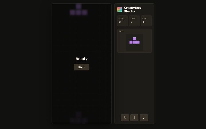 Screenshot of krapivkus.ru