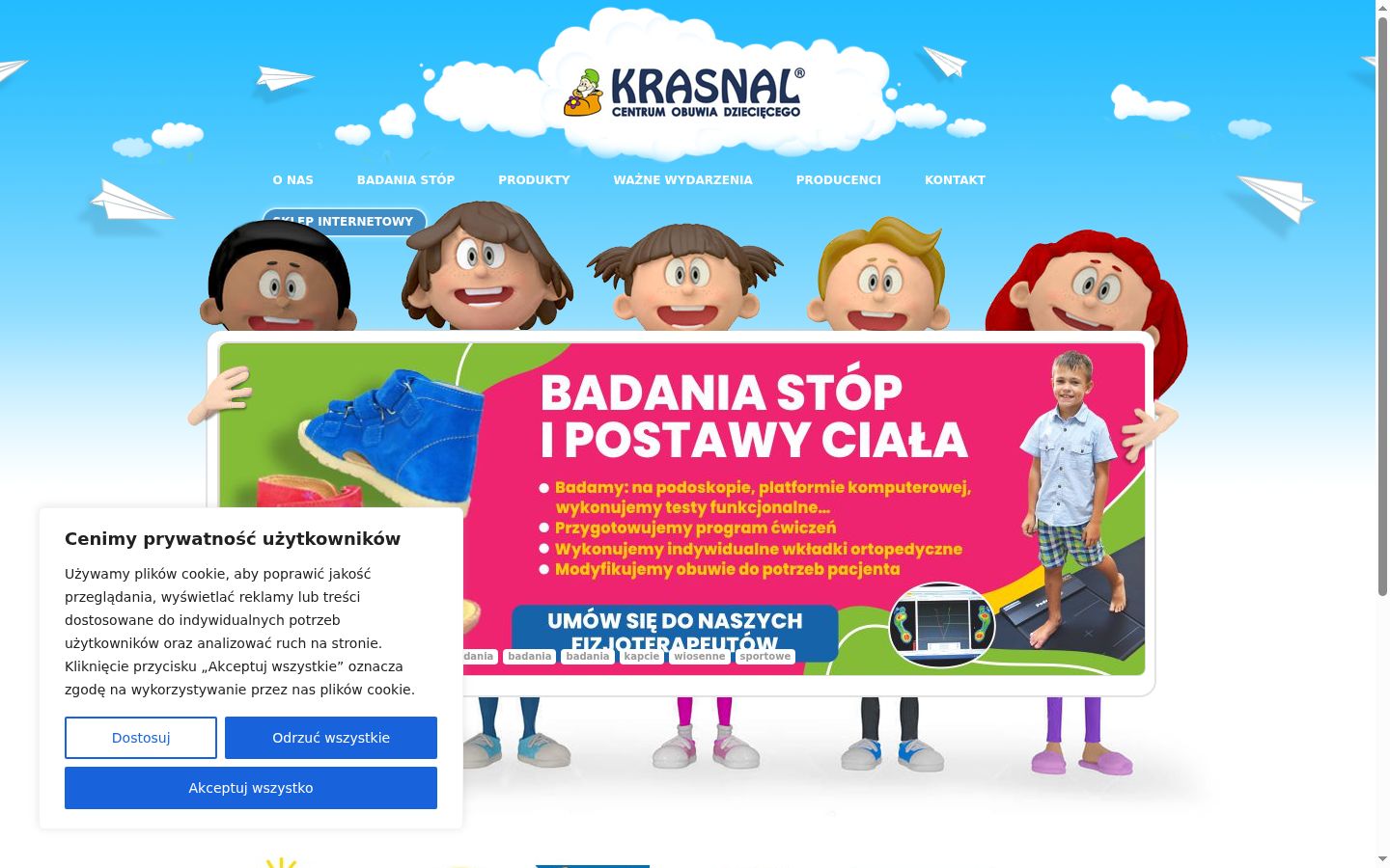 Captură de ecran a bannerului de consimțământ afișat înainte de orice interacțiune