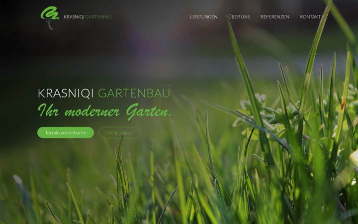 Screenshot of krasniqi-garten.de