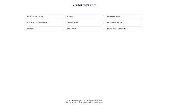 Screenshot of kratorplay.com