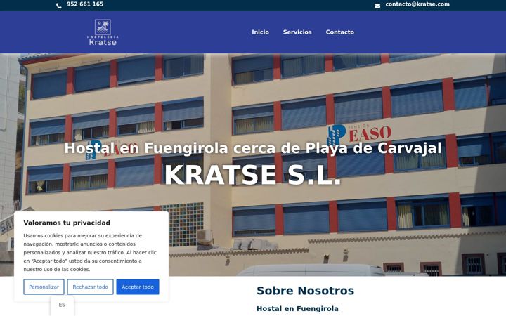 Screenshot of kratse.com