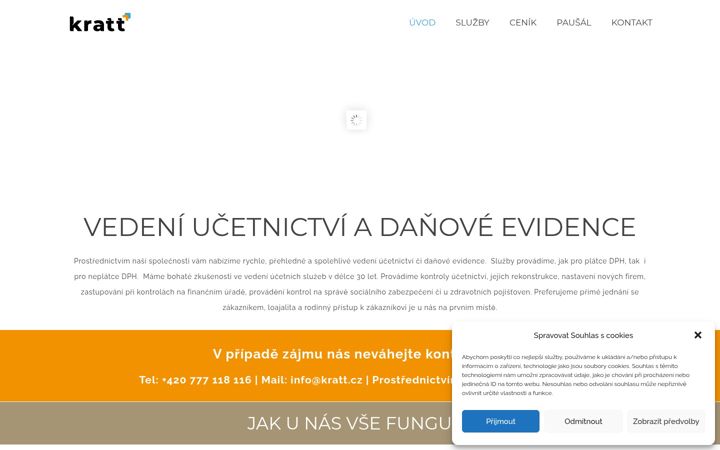 Screenshot of kratt.cz