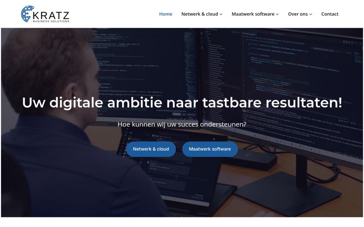 Screenshot of kratz.nl
