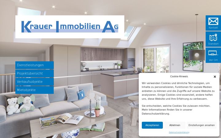 Screenshot of krauerimmo.ch