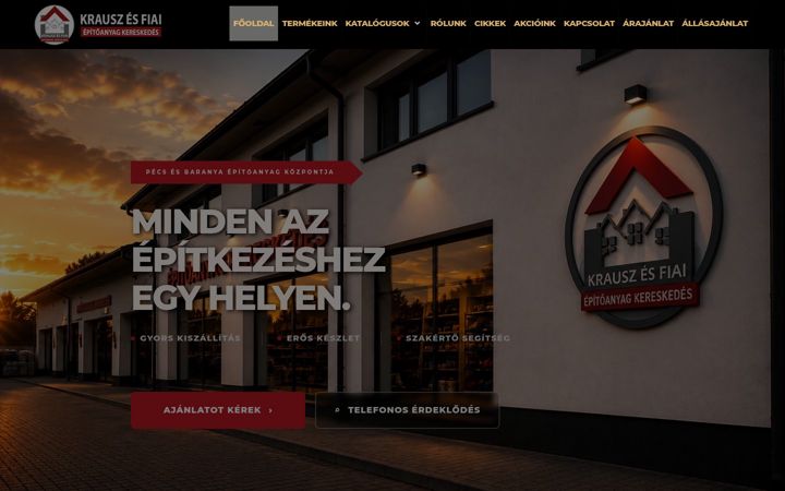 Screenshot of krauszesfiai.hu