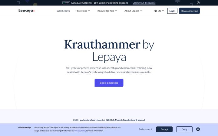 Screenshot of krauthammer.com