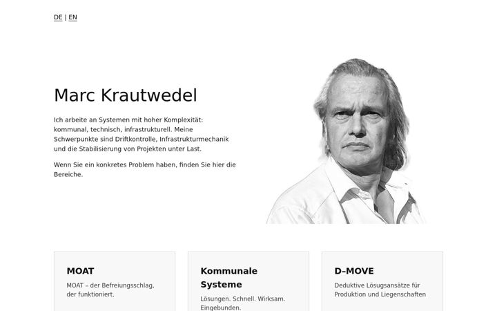 Screenshot of krautwedel.com