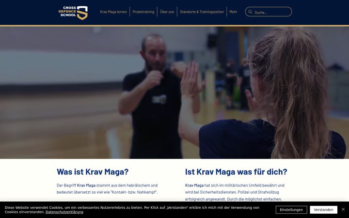 Screenshot of kravmaga-donauwoerth.de